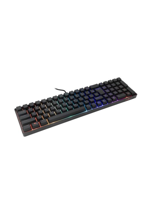 White Shark GK-001114B Gladius RGB Gaming keyboard Black US