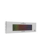 White Shark GK-001114B Gladius RGB Gaming keyboard Black US