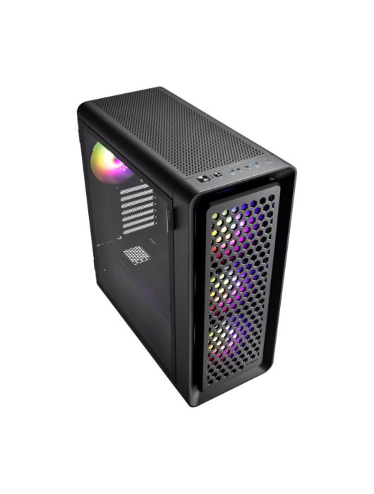 FSP CUT593P Tempered Glass Black