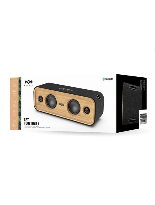 Marley Get Together 2 Bluetooth Speaker Black/Wood