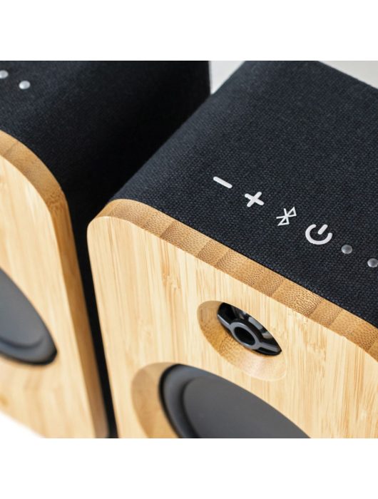 Marley Get Together DUO Bluetooth Speaker Black/Wood