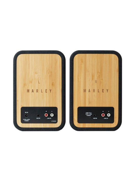 Marley Get Together DUO Bluetooth Speaker Black/Wood