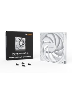 Be quiet! Pure Wings 3 140mm PWM high-speed White