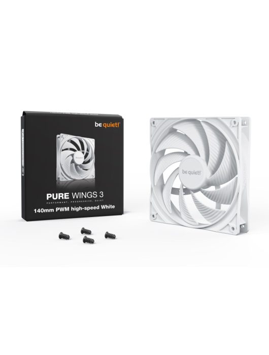 Be quiet! Pure Wings 3 140mm PWM high-speed White