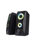 Trust GXT 606 Javv RGB-Illuminated 2.0 Speaker Set Black