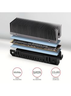 AXAGON CLR-M2XT Heatsing for M.2 SSD