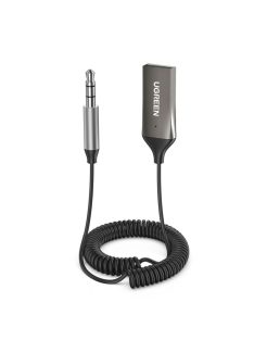 UGREEN Bluetooth Adapter Aux USB 2.0 to 3.5mm Black