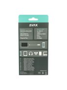 Avax HB612 CONNECT+ 8in1 Multi HUB Black