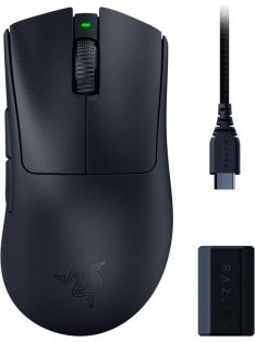   Razer DeathAdder V3 Pro + HyperPolling Wireless Dongle Bundle Black