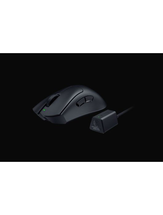 Razer DeathAdder V3 Pro + HyperPolling Wireless Dongle Bundle Black