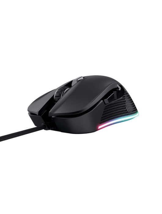 Trust GXT 922 YBAR Illuminated RGB Gaming Mouse Black