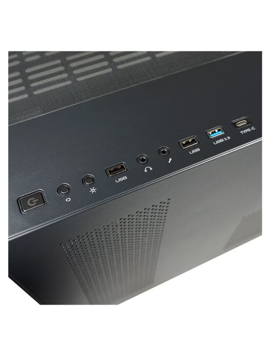 LC Power 809B Dark Storm X Gaming Black