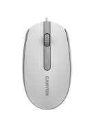 Canyon CNE-CMS10WG wired mouse White/Grey