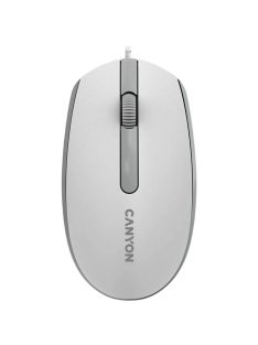 Canyon CNE-CMS10WG wired mouse White/Grey
