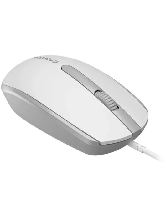 Canyon CNE-CMS10WG wired mouse White/Grey