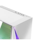 Spirit Of Gamer Clone 4 RGB Tempered Glass White
