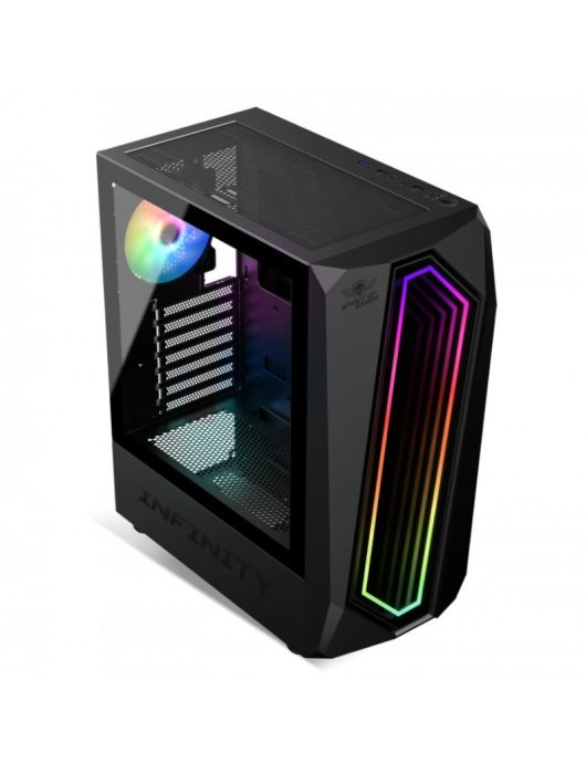 Spirit Of Gamer Intinity Dark Tempered Glass Black