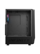 Spirit Of Gamer Intinity Dark Tempered Glass Black