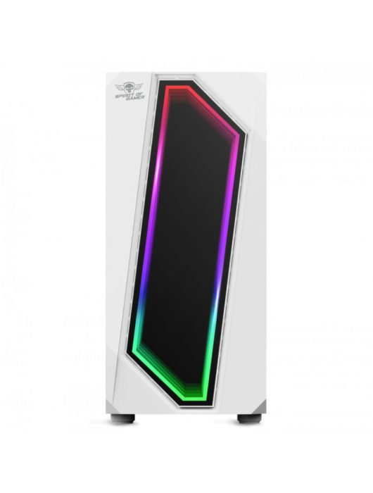 Spirit Of Gamer Intinity Dark Tempered Glass White