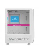 Spirit Of Gamer Intinity Dark Tempered Glass White