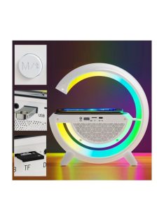 BlackBird BH1513 Bluetooth Speaker + Wireless Charging White
