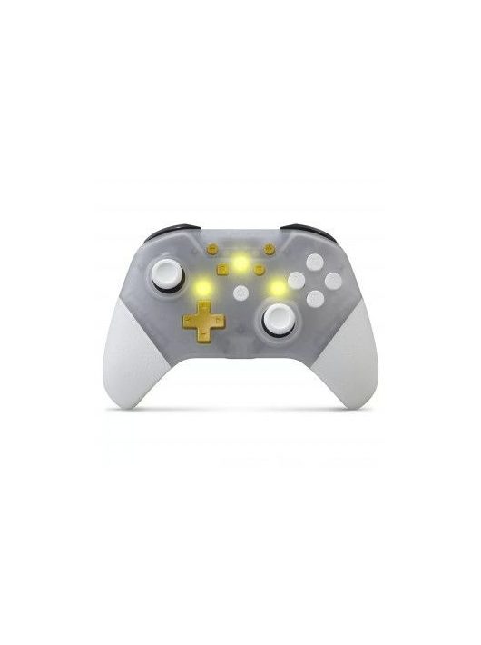ARMOR3 NuChamp Nintendo Switch Gamepad White/Transparent