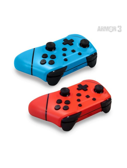 ARMOR3 NuChamp Nintendo Switch Gamepad Red/Blue (2-pack)