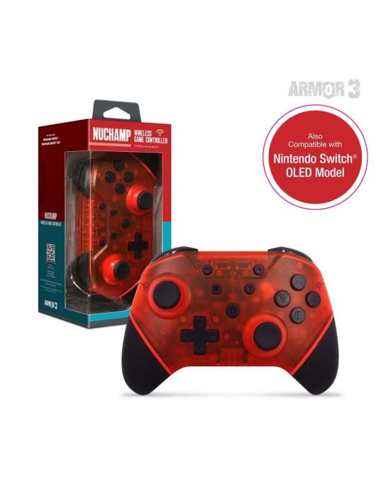 ARMOR3 NuChamp Nintendo Switch Gamepad Red