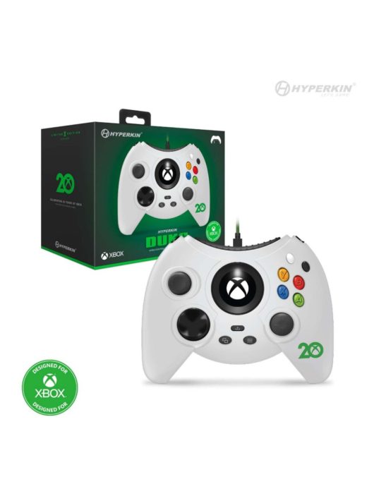 HYPERKIN  Duke Wired 20th Anniversary Limited Edition Gamepad White