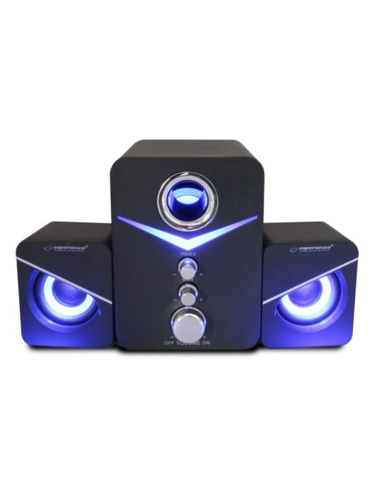 Esperanza Cancan USB 2.1 Speakers Black