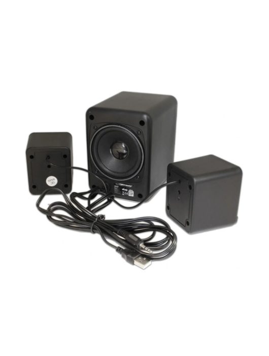 Esperanza Cancan USB 2.1 Speakers Black
