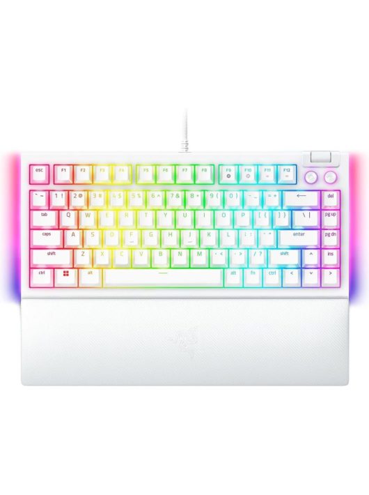Razer BlackWidow V4 75% Mechanical Switches (Tactile) Keyboard White US