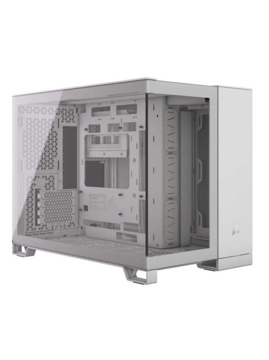 Corsair 2500X Tempered Glass White
