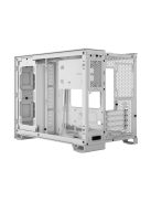 Corsair 2500X Tempered Glass White