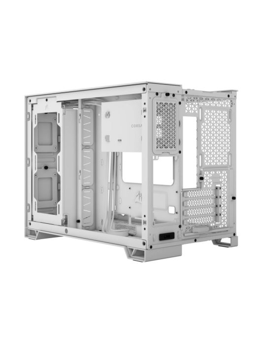 Corsair 2500X Tempered Glass White