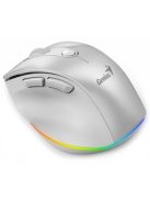 Genius Ergo 9000S Pro Wireless mouse Pearl White