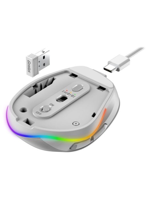 Genius Ergo 9000S Pro Wireless mouse Pearl White