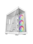 DeepCool CH780 WH Tempered Glass White