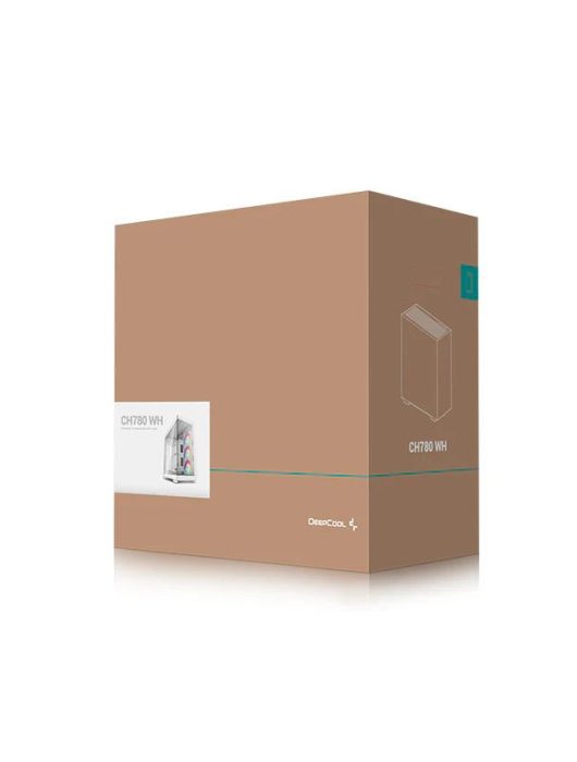 DeepCool CH780 WH Tempered Glass White