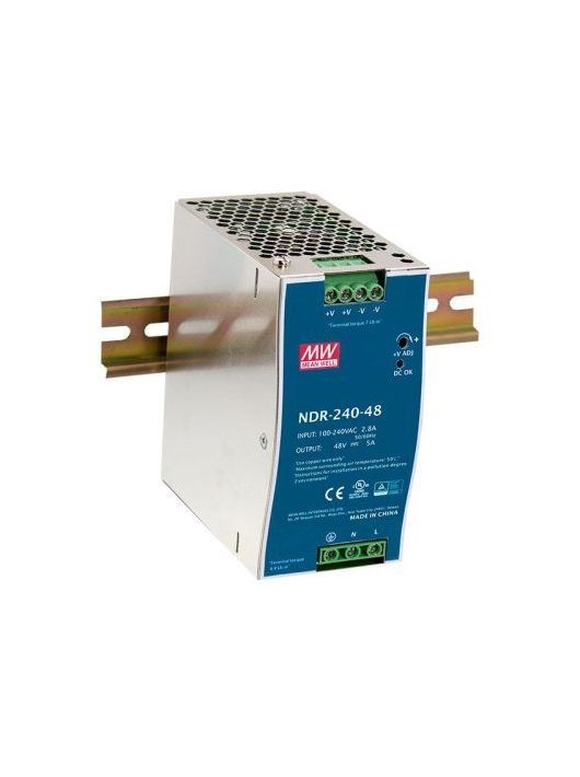 Noname MEAN WELL NDR-240-48 48V 5A 240W tápegység