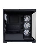 LC Power 715W Seamless Pale X Tempered Glass Black