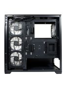 LC Power 715W Seamless Pale X Tempered Glass Black