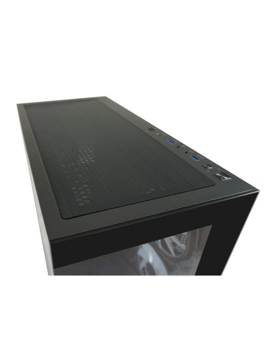LC Power 715W Seamless Pale X Tempered Glass Black