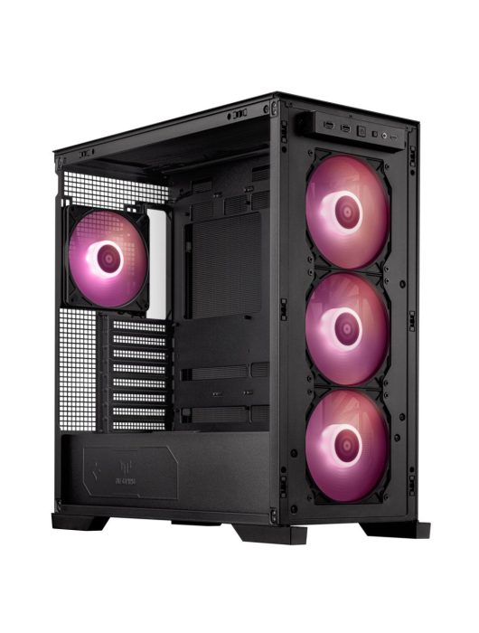 Asus TUF Gaming GT302 ARGB Tempered Glass Black