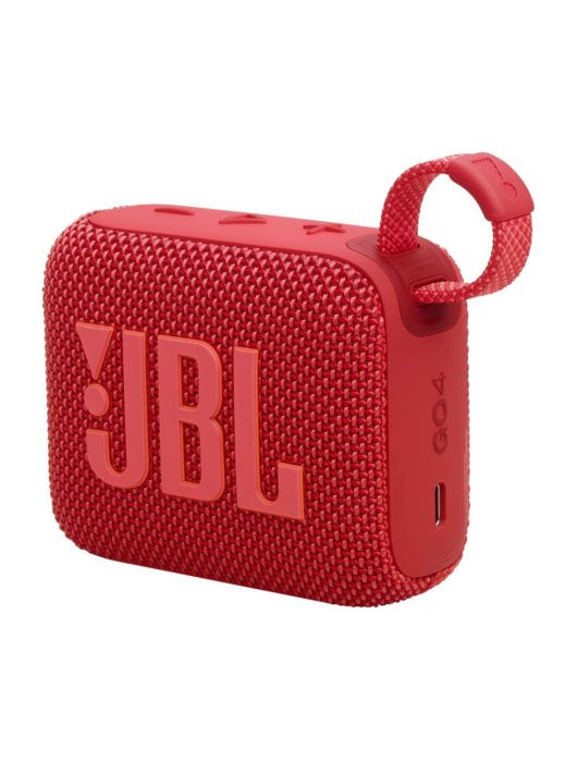 JBL Go 4 Ultra-Portable Bluetooth Speaker Red