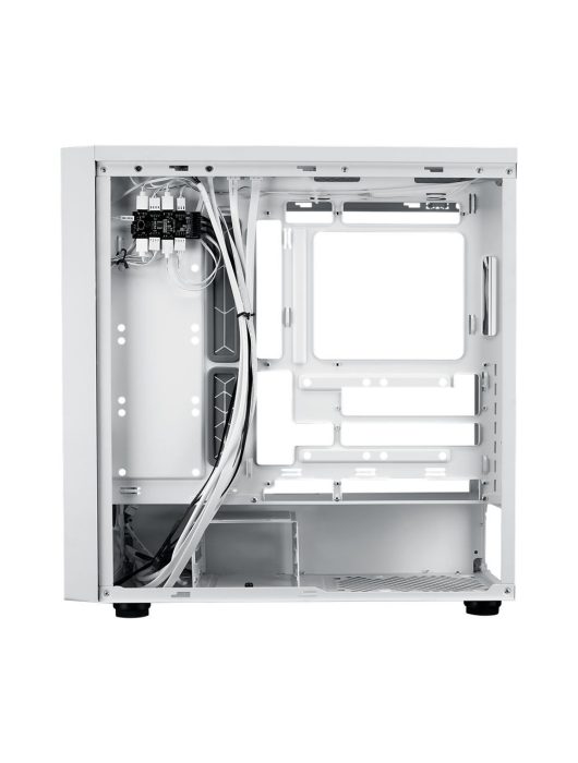 Cooler Master MasterBox 600 Tempered Glass White