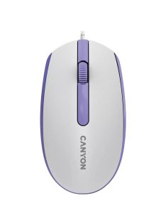 Canyon CNE-CMS10WL wired mouse White Lavender