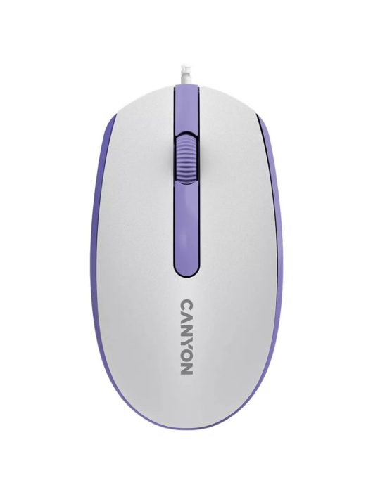 Canyon CNE-CMS10WL wired mouse White Lavender