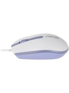 Canyon CNE-CMS10WL wired mouse White Lavender