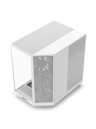 NZXT H6 Flow (2023) Tempered Glass Matte White